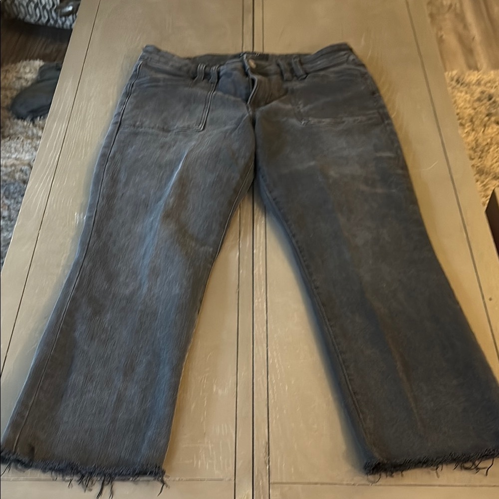 Aeropostale kick crop grey